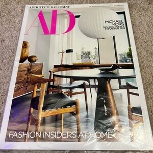 Architectural Digest AD magazine September 2018 - Michael Kors